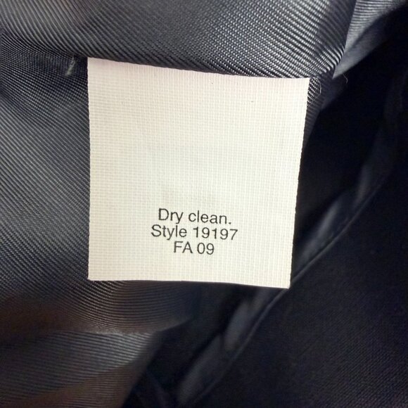 J. Crew Boyfriend Blazer Womens Size 6 Black Longline Wool Blend Single Breasted - Picture 7 of 14